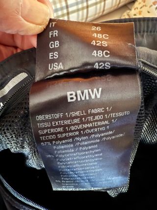 Traje moto BMW