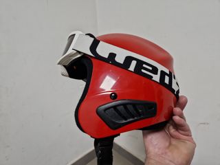 Casco y mascara 4 a 9 años aprox