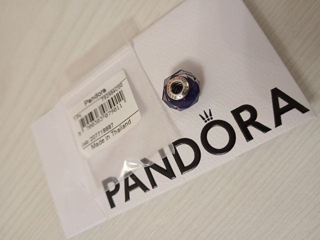 Pandora charm vetro di murano senza scatola
