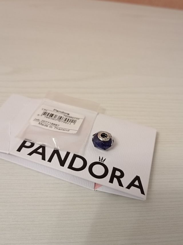 Pandora charm vetro di murano senza scatola