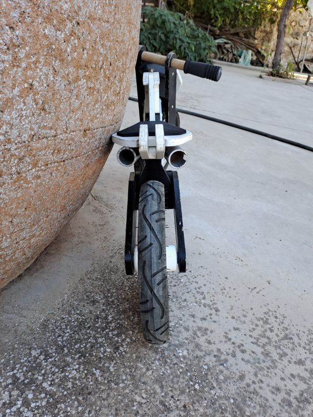 Bicicleta balance niños, moto