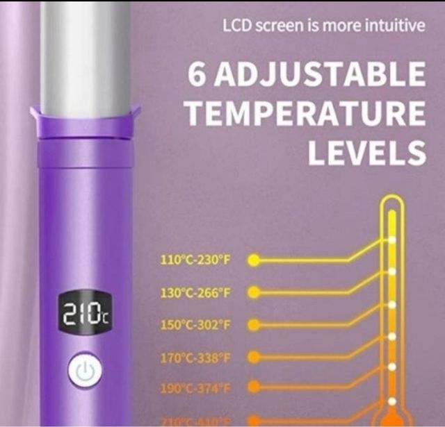 Rizador de pelo 3 tamaños