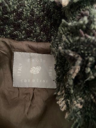 Abrigo lana Paolo Casalini