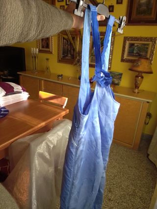tuta salopette neve vita 40cm regolabile tg36