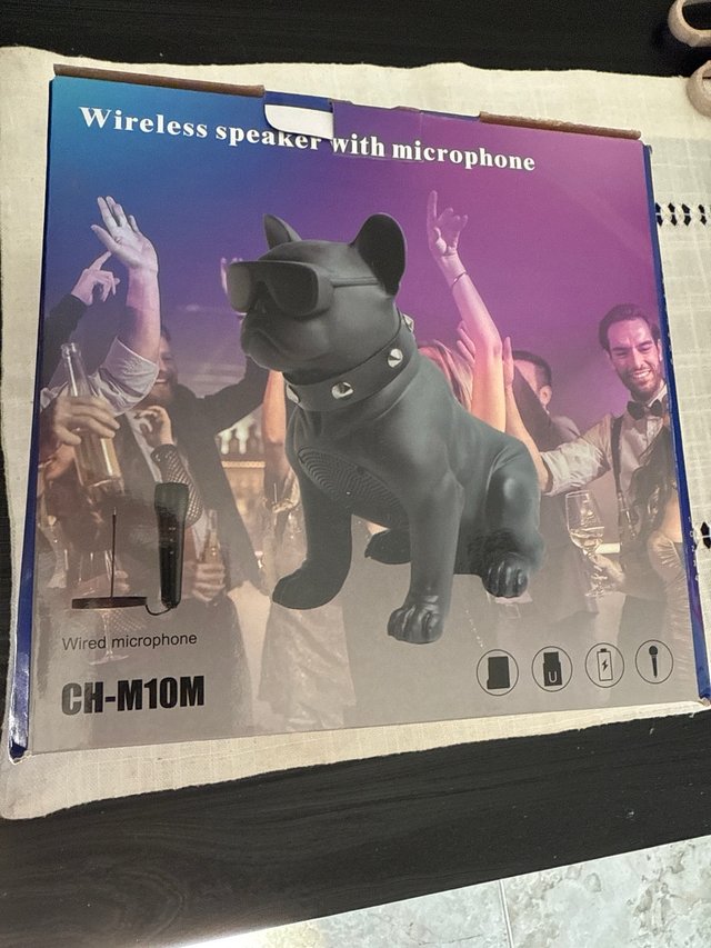 Altavoz BullDog  Portatil 10W Karaoke