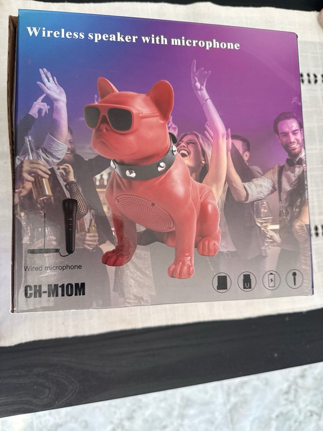 Altavoz BullDog  Portatil 10W Karaoke