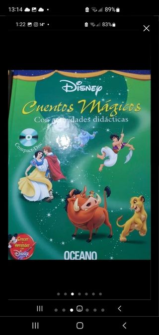 Tres libros de cuentos Disney