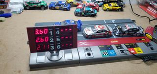 Cronómetro doble Scalextric Digital