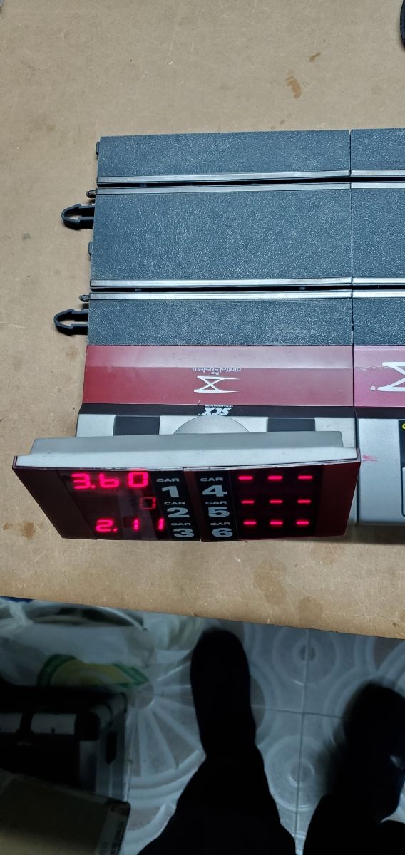 Cronómetro doble Scalextric Digital