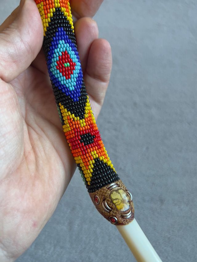 Tepi proyector ceremonial tribu Cofán