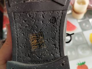 Botines de piel en negro Marca Marietta's