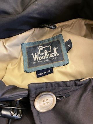 Giubbotto nero Woolrich Vintage Anni 90, USA