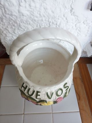 Huevera de Mesa porcelana 