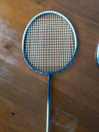 Raquetas de bádminton con funda
