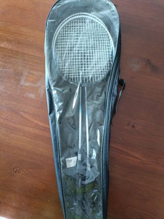 Raquetas de bádminton con funda