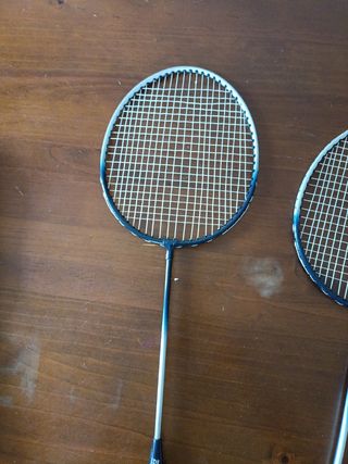 Raquetas de bádminton con funda