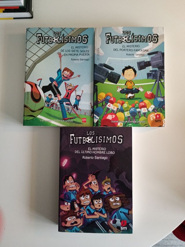 Pack Los Futbolísimos números 2,3 y 16