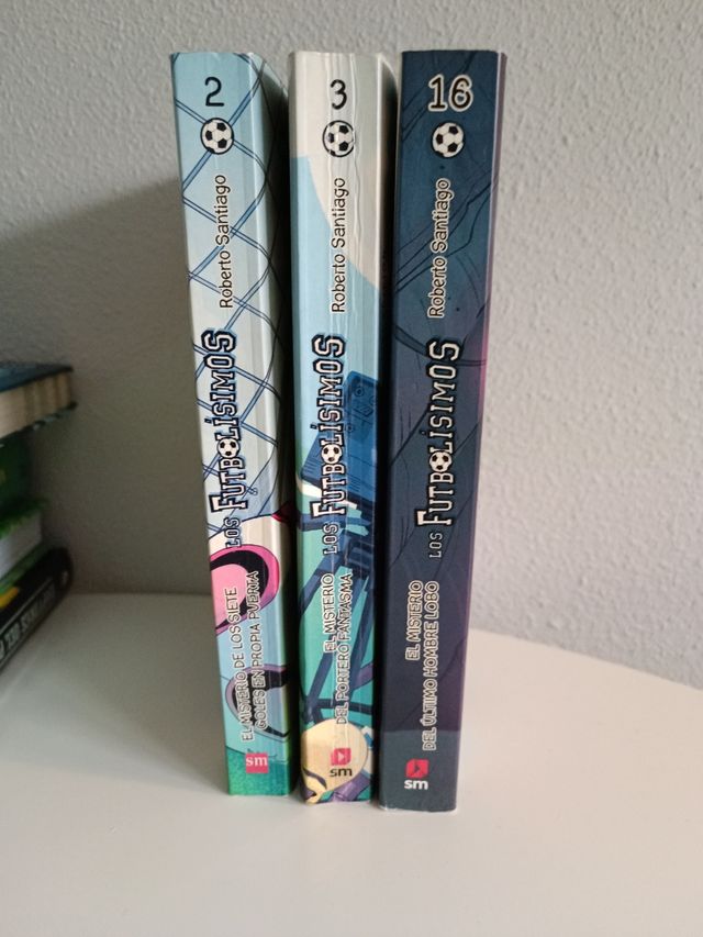 Pack Los Futbolísimos números 2,3 y 16