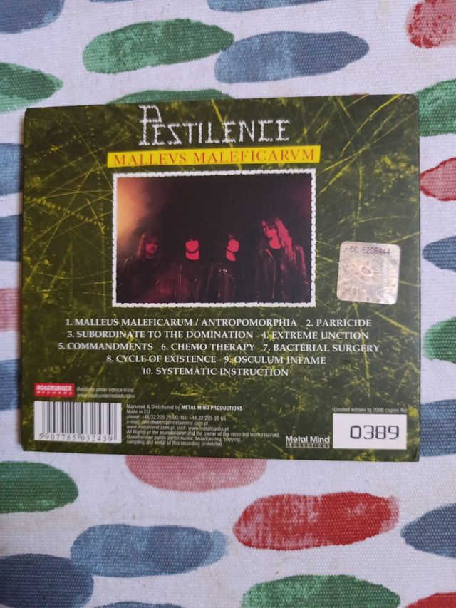 PESTILENCE MALLEAS MALEFICARUM