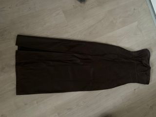 Vestido como nuevo de cuero