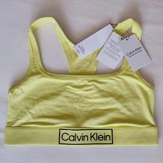 Conjunto CALVIN KLEIN Sujetador y Tanga Amarillo