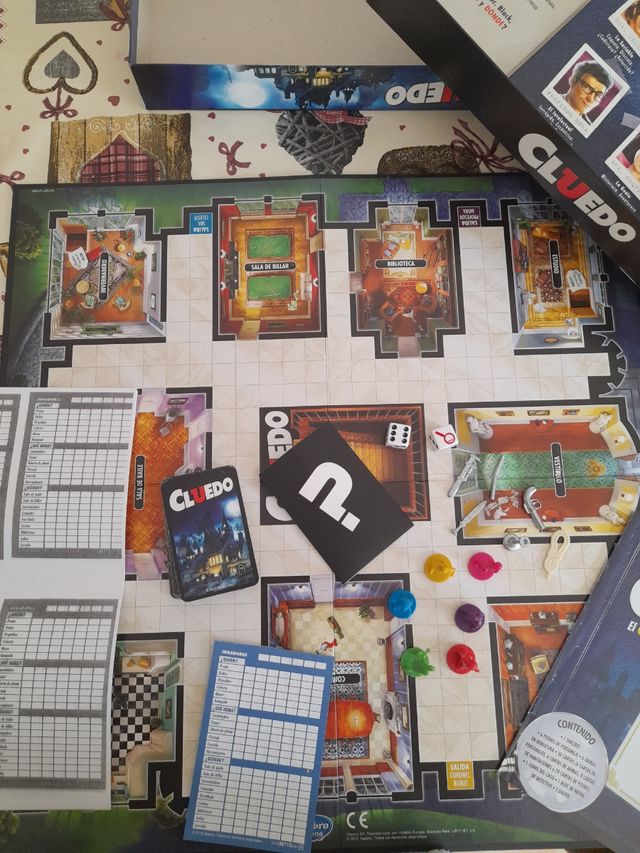 Cluedo juego de mesa