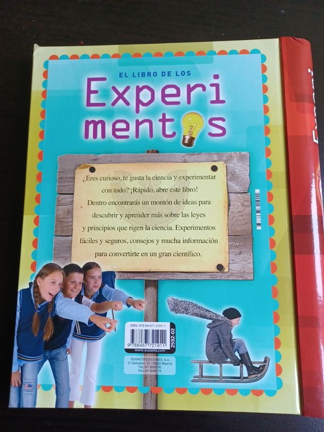 El libro de los experimentos. Ed susaeta