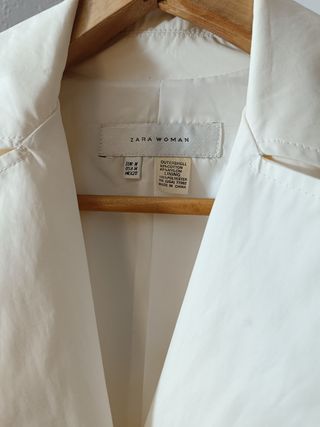 Gabardina zara talla M  nuevo 