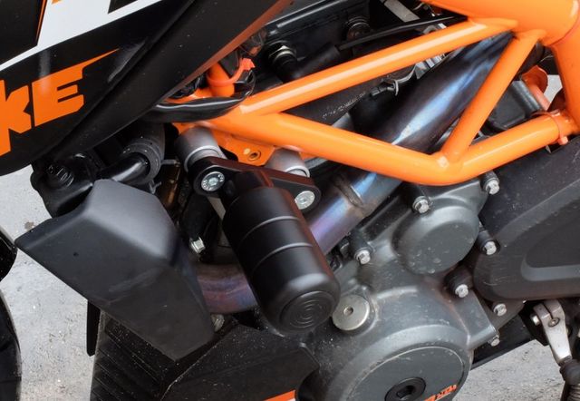 Protectores moto KTM 125 250 390 para las caídas