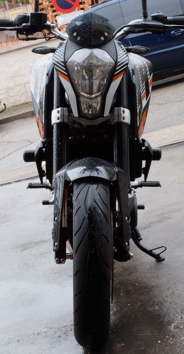 Protectores moto KTM 125 250 390 para las caídas