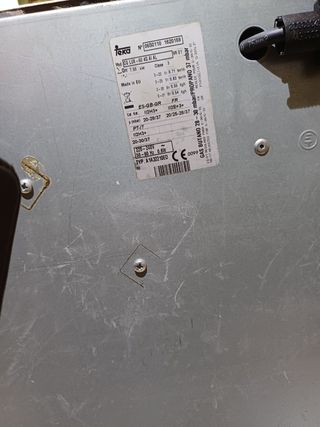 Placa gas Teka cuatro fuego cristal