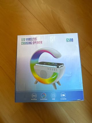 led wireless charging speaker g500