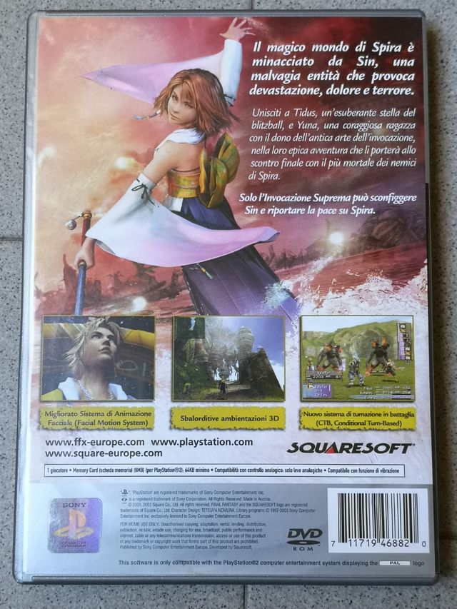 Gioco "Final Fantasy X" PlayStation 2