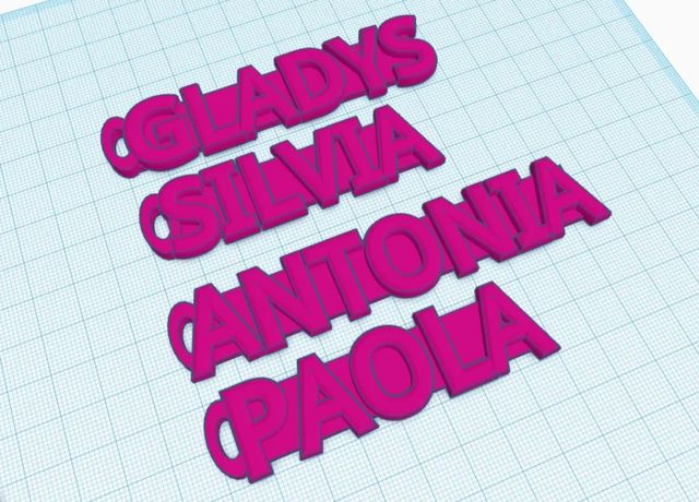 Llaveros personalizados