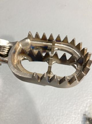 Estriberes per KTM enduro de titani