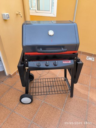 Barbacoa de gas
