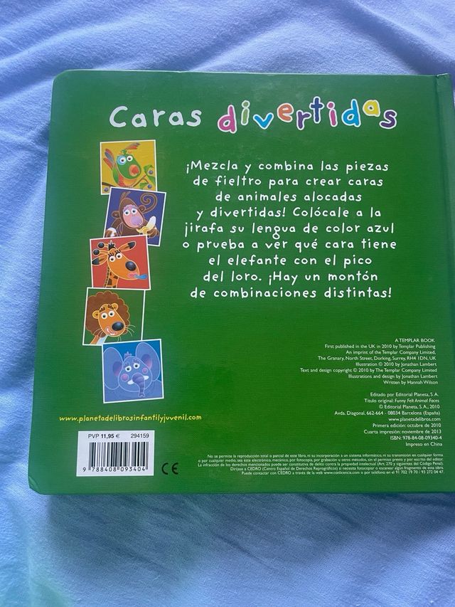 libro Caras divertidas