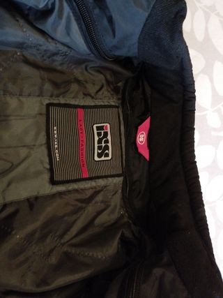 Chaqueta moto mujer