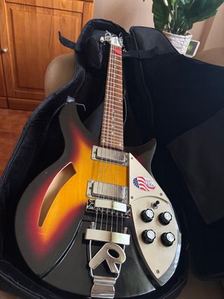 GUITARRA SUNSMILE,RICKEMBACKER COPY