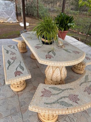 Mesa de piedra 