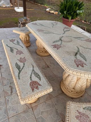 Mesa de piedra 