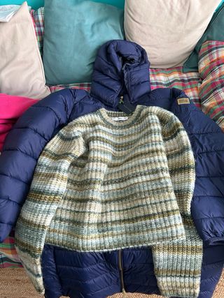 Se vende abrigo Polo y jersey de Mango