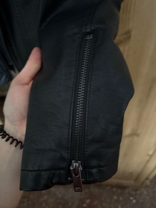 Cazadora biker efecto piel .Object