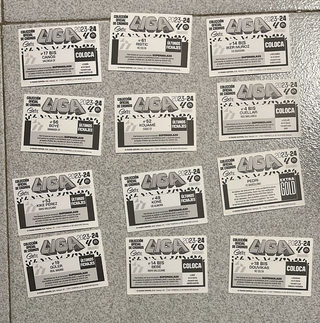 Cromos La Liga 23-24