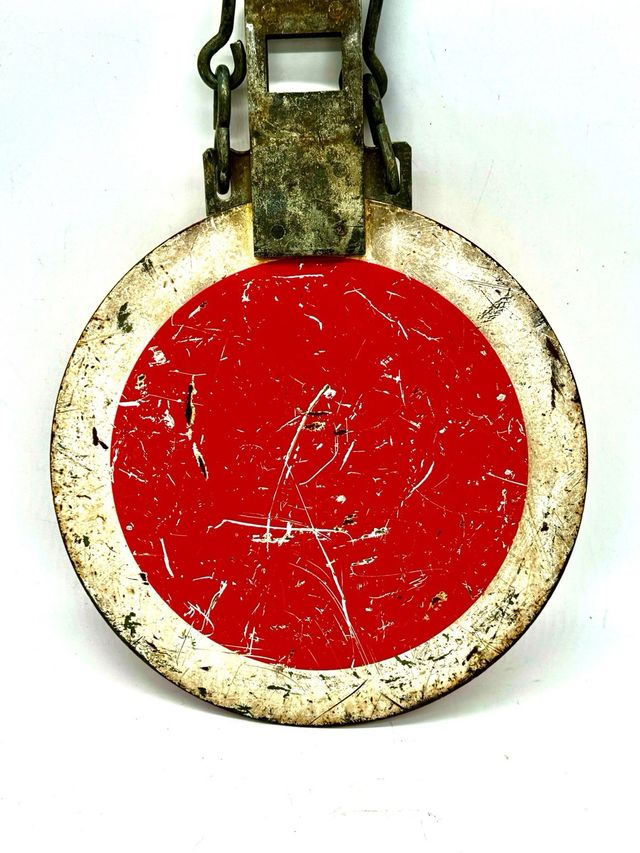 Vecchia Insegna In Ferro Ferrovie Dello Stato FS