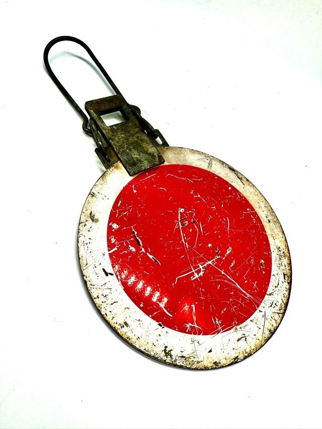 Vecchia Insegna In Ferro Ferrovie Dello Stato FS