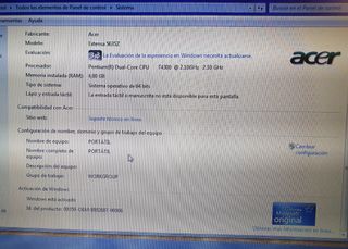 Portatil Acer Extensa 5635Z 