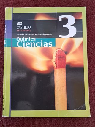 Libro de texto Química Ciencias 3