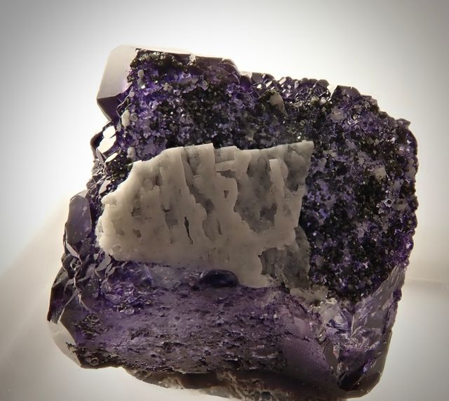 Mineral. Fluorita