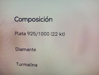 ARISTOCRAZY DIAMANTES Y TURMALINA